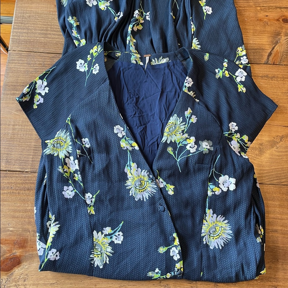 Free People Lost In You Floral Midi Dress - Picture 6 of 13